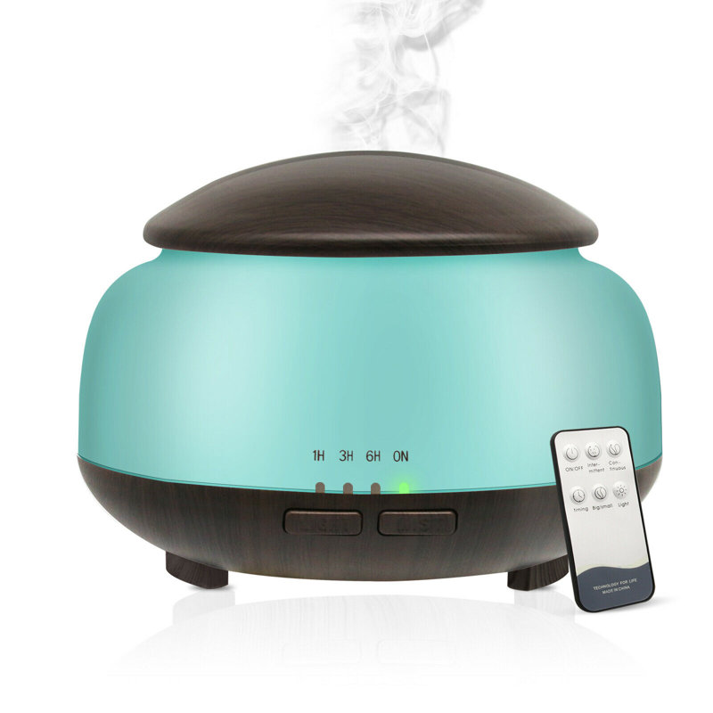 Plug-in Essential Oil Diffusers, Black/Green