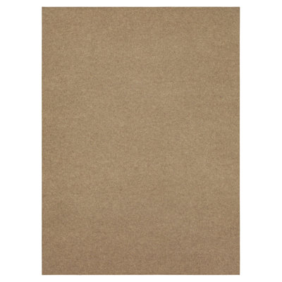 Mohawk Home Spectrum Crosshatch Needle Punch Solid Beige Color Rug