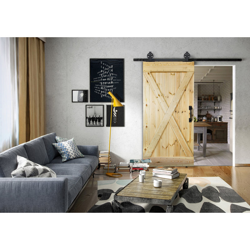 Makena Solid Pine Sliding Door Prefinished