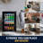 Newair 90 Can Freestanding Beverage Fridge in Onyx Black, Compact with Adjustable Shelves and Lock