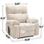 Fauteuil inclinable électrique à deux positions avec massage à chaleur, porte-gobelet dissimulé et télécommande-203502882