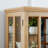 Display Cabinet, Accent Cabinet With Glass Doors And Adjustable Shelves, Accent Storage Cabinet For Home