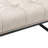 28" Square Button Tufted Metal Ottoman With Multiple Fabric Options-79910616