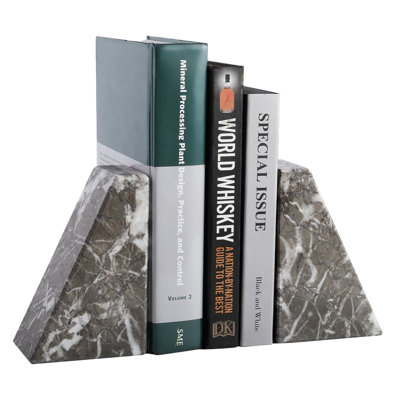 Marble Bookends (Set of 2)