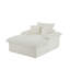 Fauteuil d'appoint avec repose-pieds-943527421