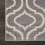 Tapis géométrique gris / ivoire Kardinya-1226657010