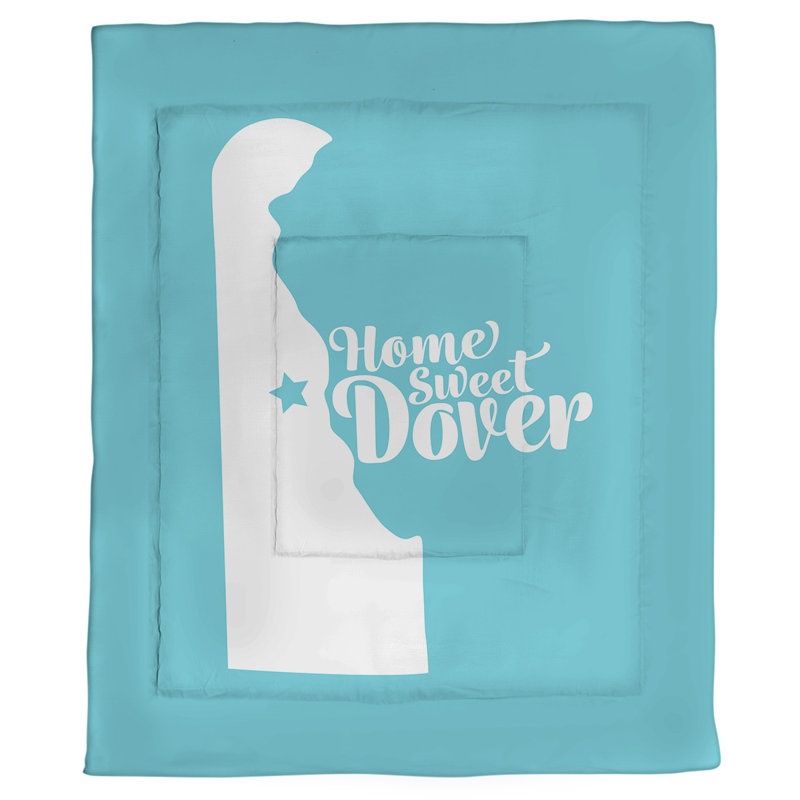 Delaware Polyester Comforter, Twin Comforter, Teal