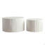 Ensemble de 2 tables basses rondes Nesting