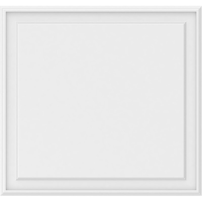 Legacy Raised Decorative Wall Panel, 32"H x 34"W x 0.63"D