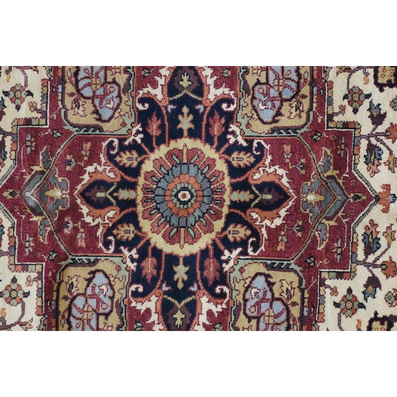Oriental Area Rug in Beige