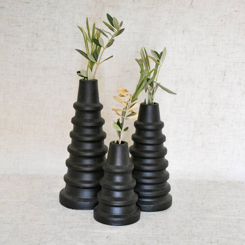 Porte-bougie Kasbah + vase à fleurs