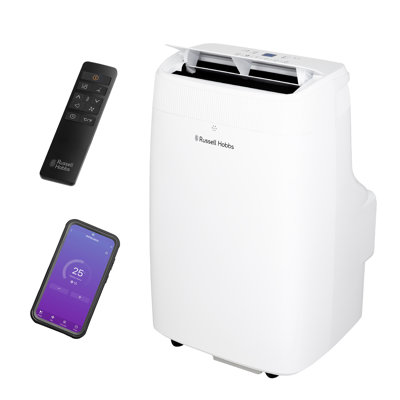 Russell Hobbs® RHPAC4003, Portable Air Conditioner and Dehumidifier in White