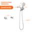 Système de douche à contrôle de volume avec valve brute-98466891