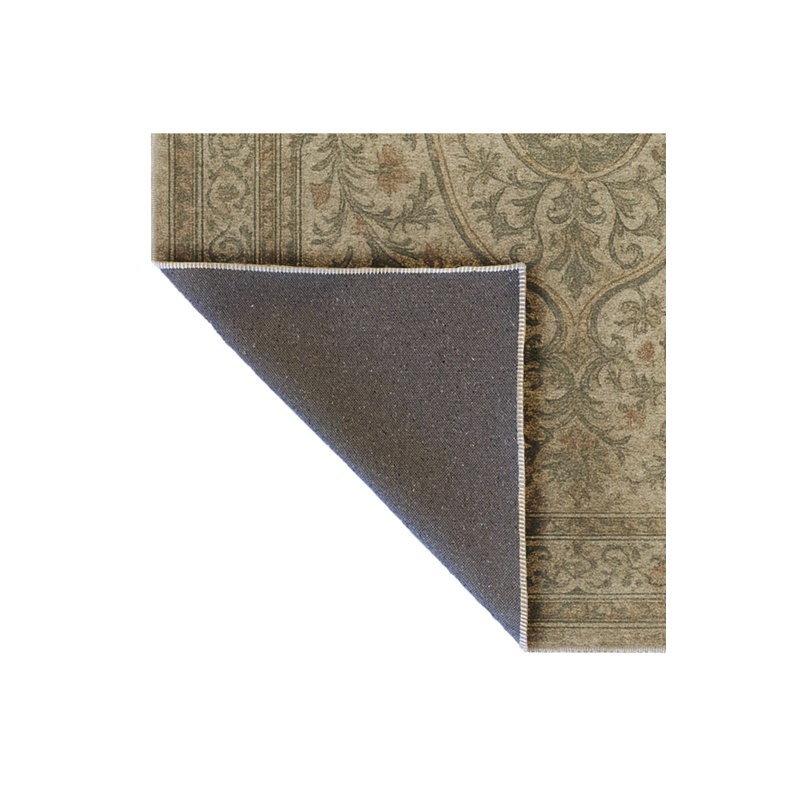 Tapis gris tissé traditionnel Mosso, 2'6" x 4'11"
