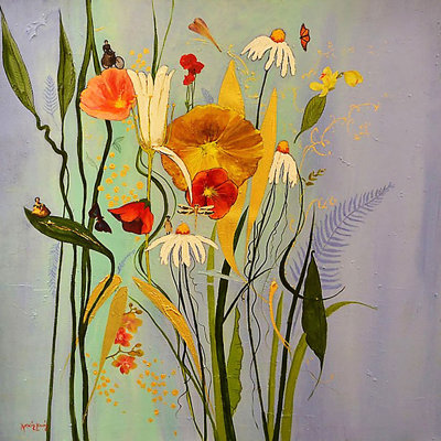 Soul Searching Painting by Natalie Levine