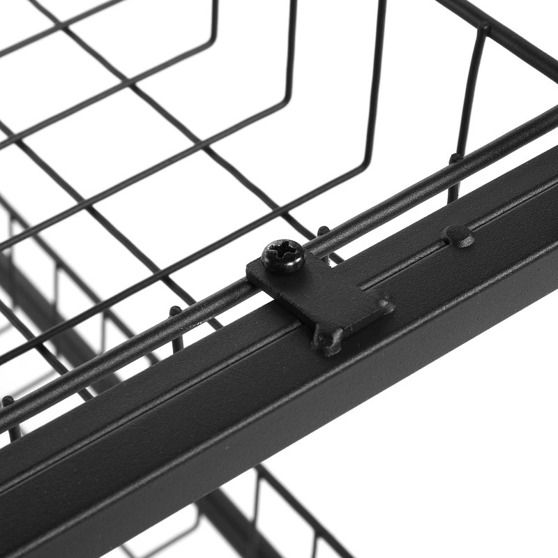 Étagère de boulanger standard en acier 22,83 po compatible avec les micro-ondes
