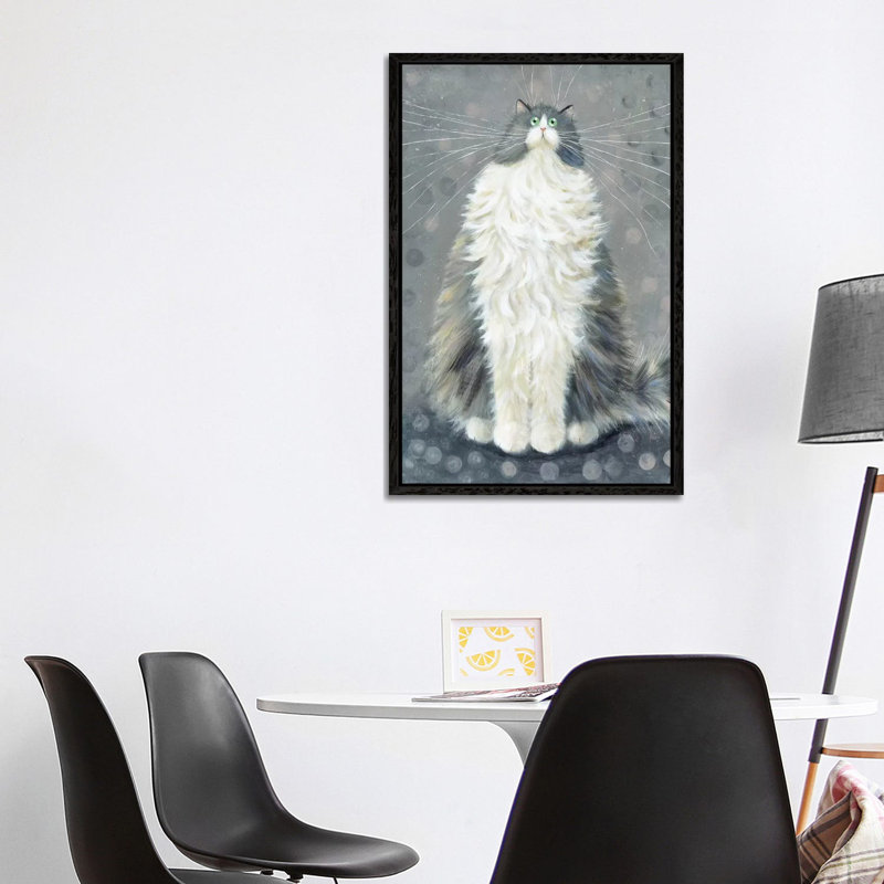 Foggy 1 Piece Wall Art on Canvas, 101.6 cm H x 66.04 cm W, Black Framed