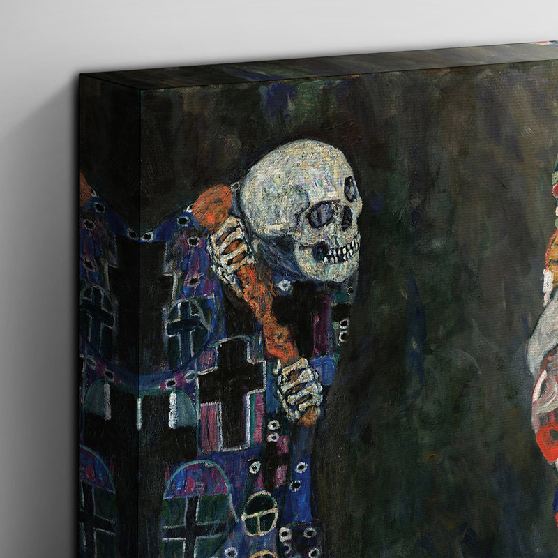 Gustav Klimt - Wrapped Canvas Painting, 76cm H x 76cm W