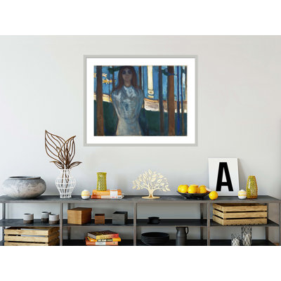 «The Voice Summer Night» par Edvard Munch, impression giclée sur cadre
