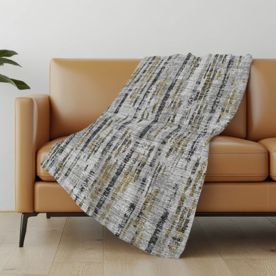 Premium Machine Washable Addison Sherpa Throw Blanket