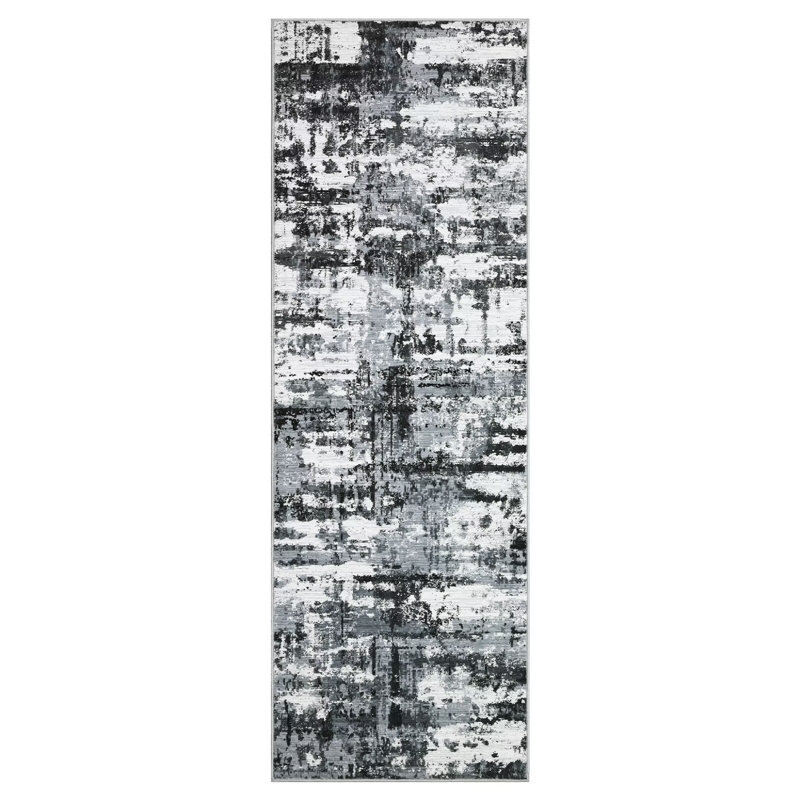 Grand tapis d'intérieur lavable et lavable, Tapis de couloir 2 pi x 6 pi