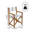 Zaniya Folding Director Chair