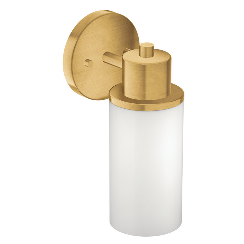 Iso 1-Light Bath Sconce, Brushed Gold