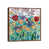 Classic Brown Wood Floater Framed