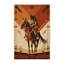 Tapis moelleux moelleux au look rustique et moderne au look rétro rustique brun Arce-373506447