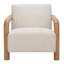 Chaise d'appoint Suublem Coton Blanc