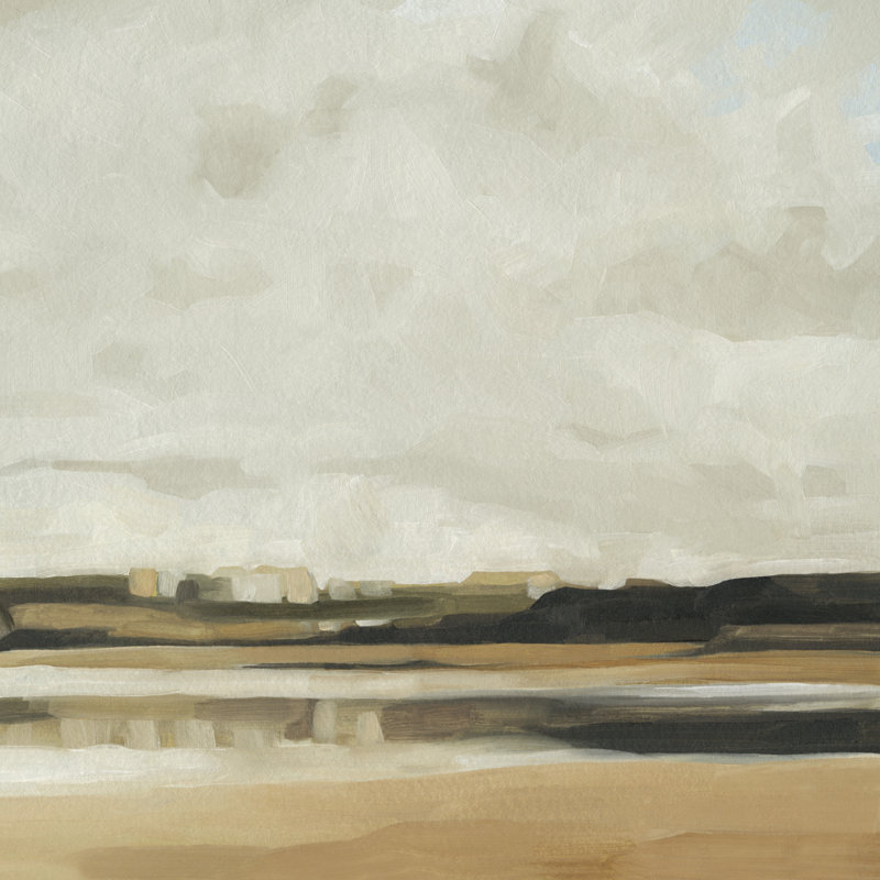 Wattwanderung II by Emma Scarvey - Wrapped Canvas Painting, 76cm H x 76cm W x 3.8cm D