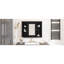 Armoire à pharmacie de 35 po x 27,5 po, armoire de rangement murale pour salle de bain, armoire de salle de bain moderne avec miroir, armoire à miroir avec 6 tablettes ouvertes (meuble-lavabo non inclus)