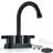 2-handle Bathroom Faucet with Drain Assembly