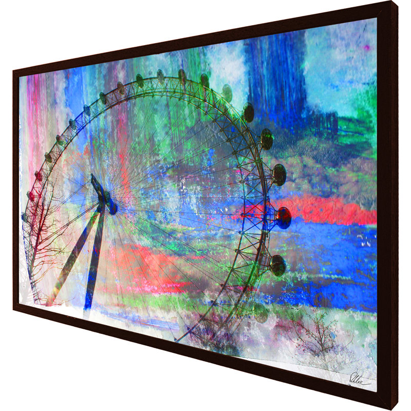 Single Picture Frame Wall Art, 41cm H x 61cm W, Brown