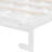 Modern Queen-Size Bed, White, Pattern, Led Under, Outlet , Print, Under, Built-In