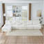 Canapé surdimensionné surdimensionné en forme de L pour canapé modulaire de 161,8 po, beige-130853586-130853585