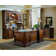 Brookhaven 3 Piece Rectangular Writing Desk Office Set with Chair