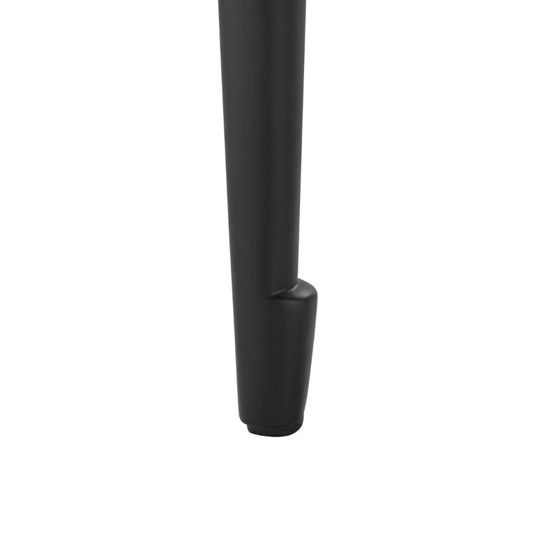 Iris Accent Stool, Black