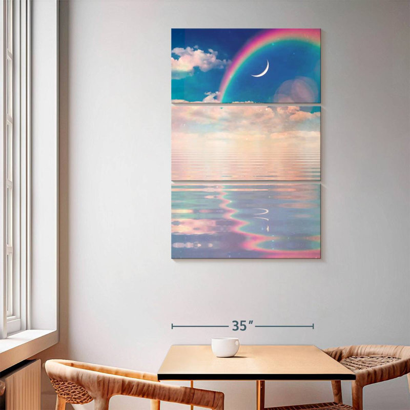 Kelan Rainbow Vibes, 65" H x 42" W