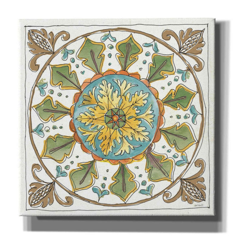 «Tuscan Elegance VII» par Anne Tavoletti, art mural sur toile, H 37 po x l 37 po x P 1,5 po