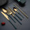 Ensemble de couverts en acier inoxydable Wrought Studio ™ Kardo