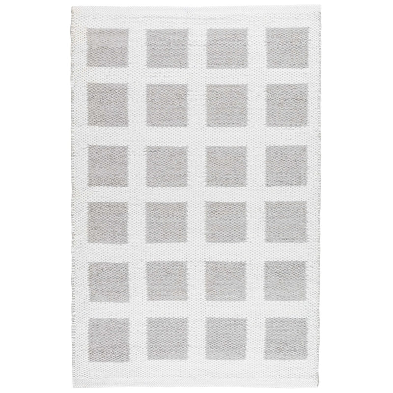 Paver Grey Handwoven Indoor/Outdoor Rug, Runner 2'6" x 8'
