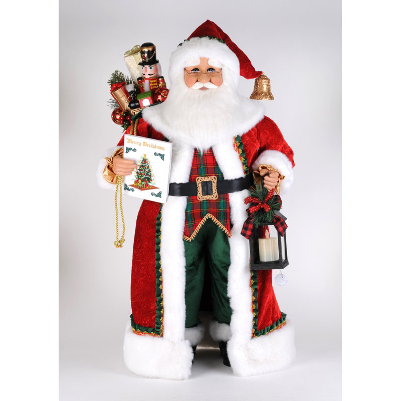 Lighted Christmas Stories Santa Large