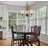 Kim V2263-62 Hammond 3-Light Indoor Antique Bronze Mini Hanging Chandelier with Alabaster Glass Bell Shades-24080925