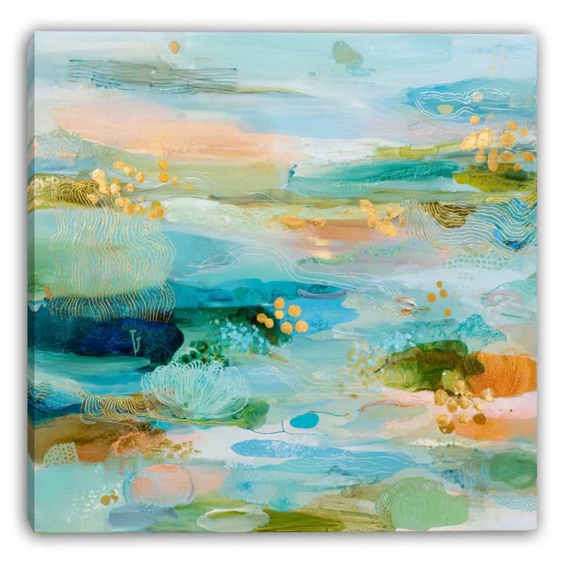 «Tranquil Flow», art mural sur toile tendue