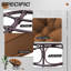 Chaise de patio avec coussins Papasan