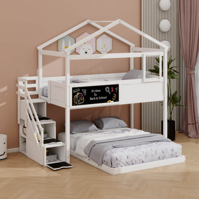 Alansen Kids Twin Over Full Bunk Bed