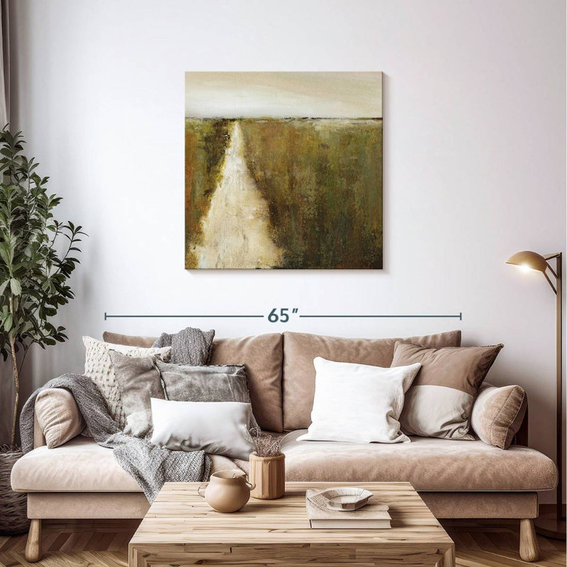 Road Home, 36" H x 36" W