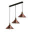 Latshaw 3-Light Kitchen Island Cone Pendant-1362733