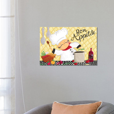 Bon Appetit I by Jessica Weible - Wrapped Canvas Gallery-Wrapped Canvas Giclée
